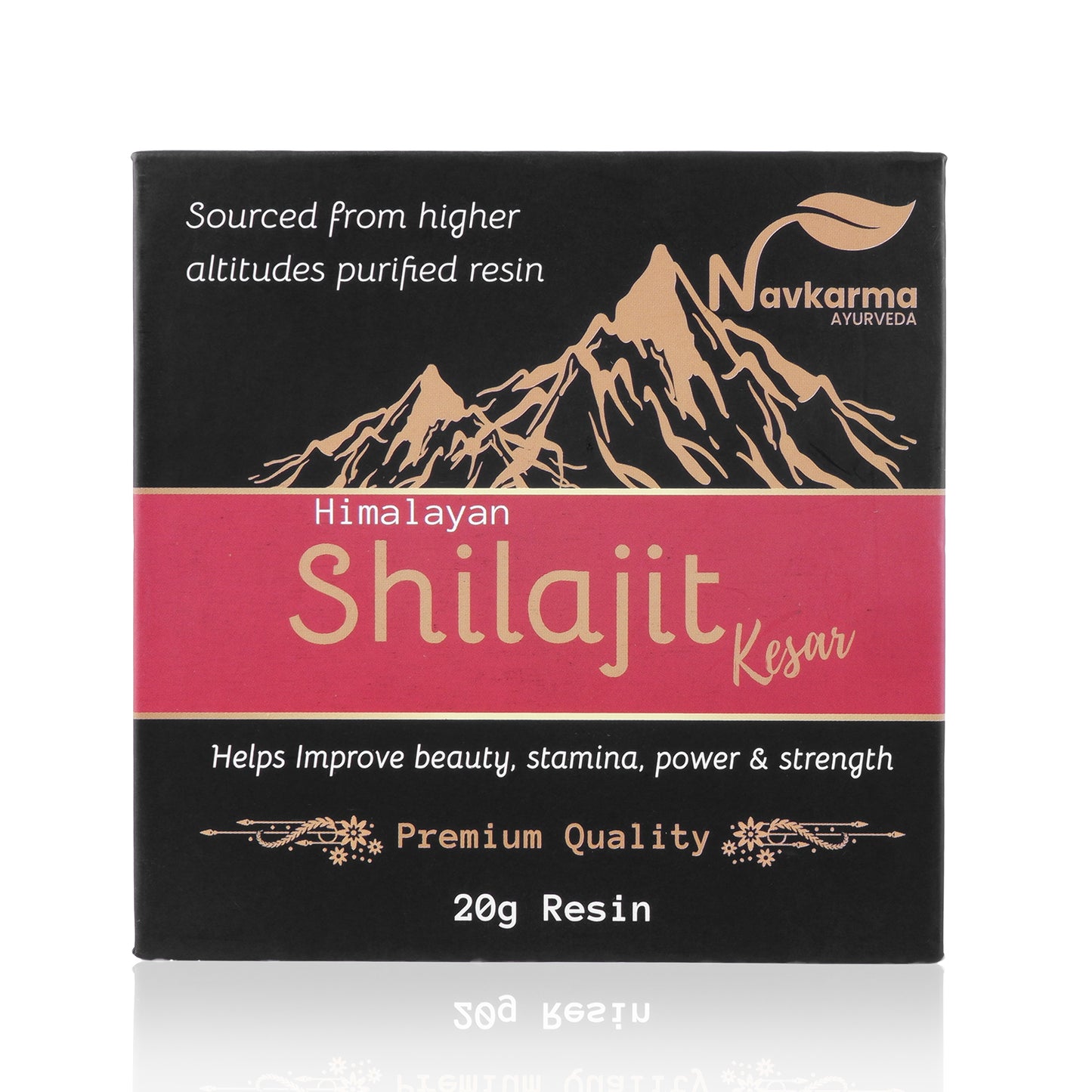 NAVKARMA SHILAJIT KESAR RESIN 20G