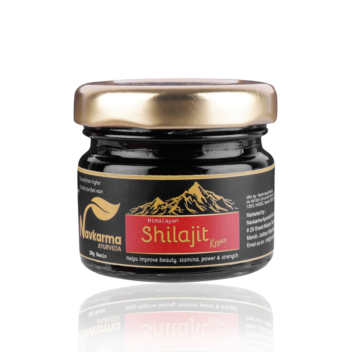 Navkarma Shilajit Kesar + Gold Capsules Combo