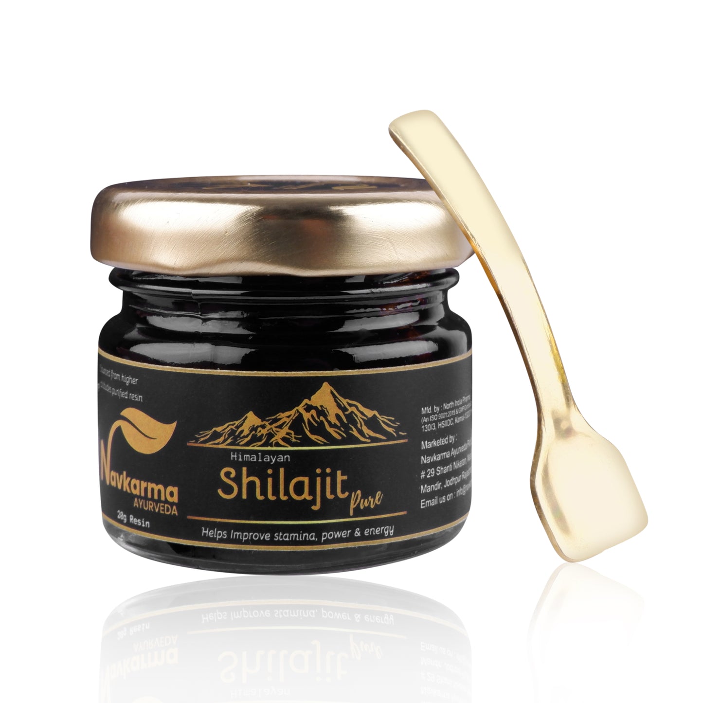 NAVKARMA SHILAJIT PURE RESIN 20G