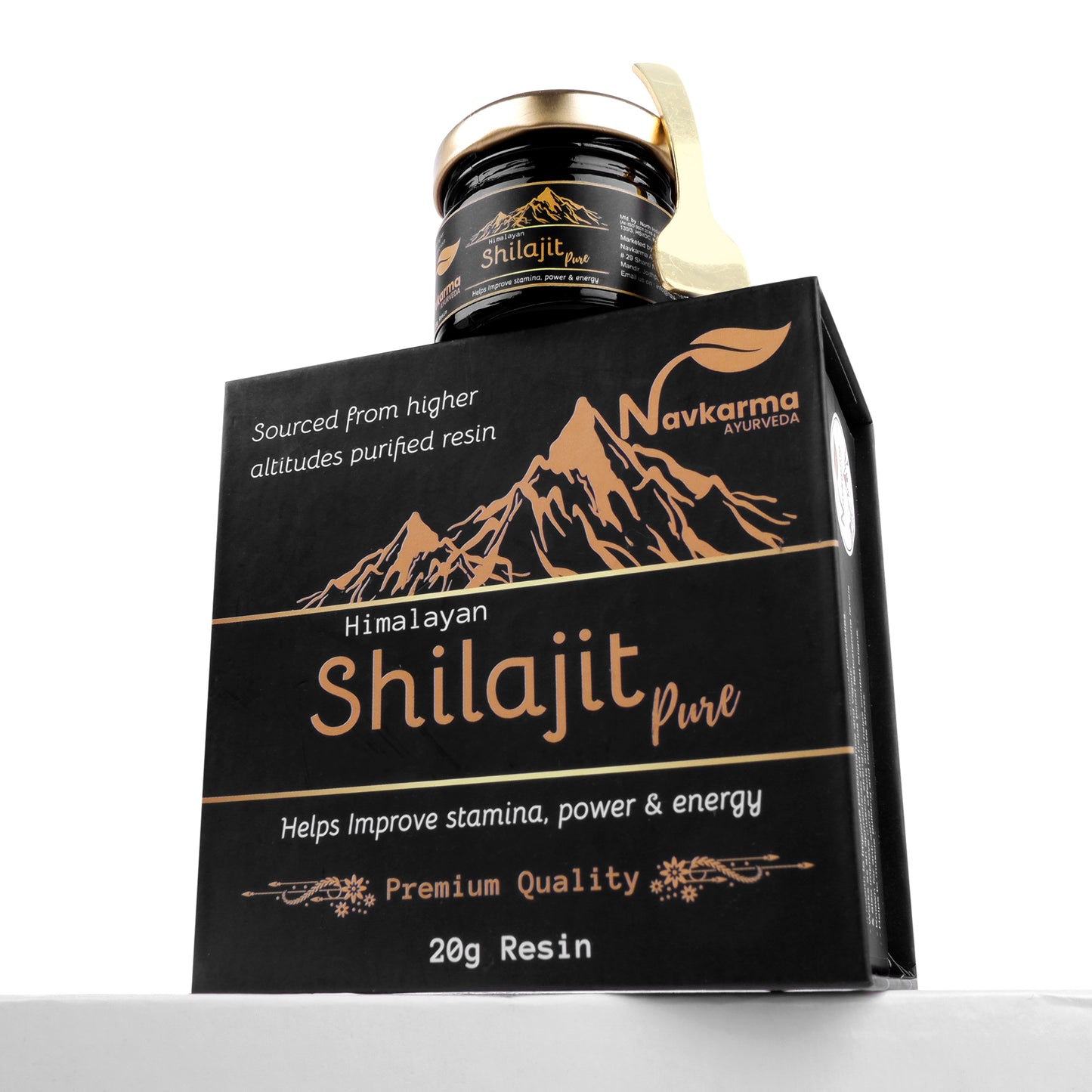 NAVKARMA SHILAJIT PURE RESIN 20G