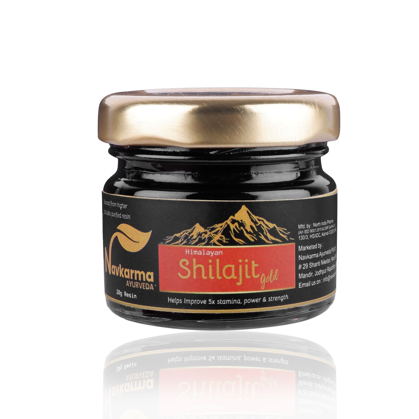 NAVKARMA SHILAJIT GOLD RESIN 20G