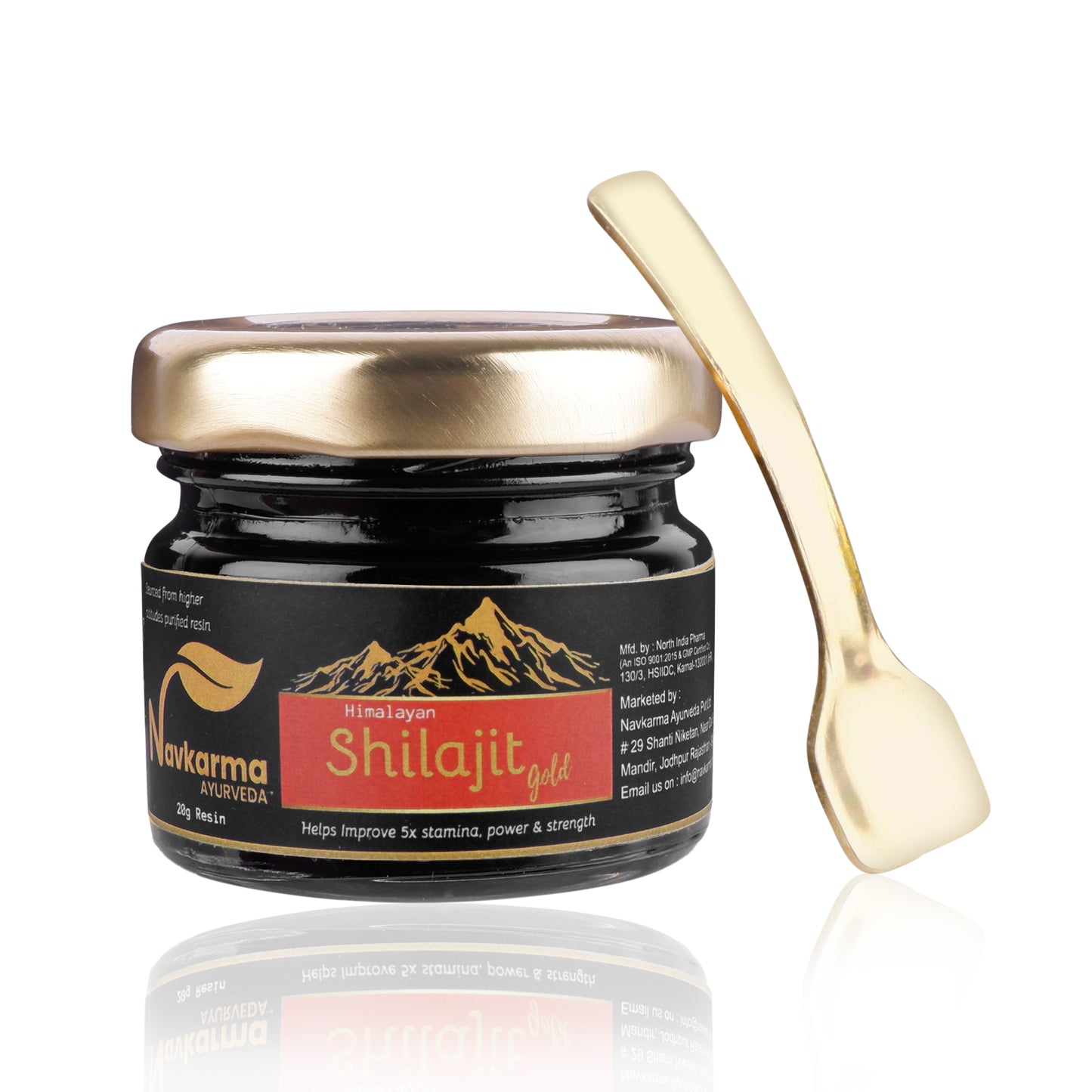 NAVKARMA SHILAJIT GOLD RESIN 20G