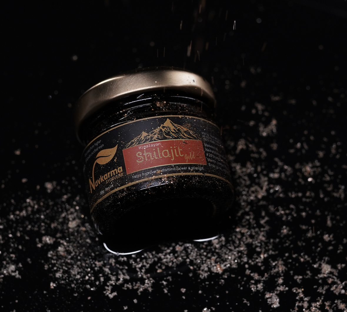 NAVKARMA SHILAJIT GOLD RESIN 20G