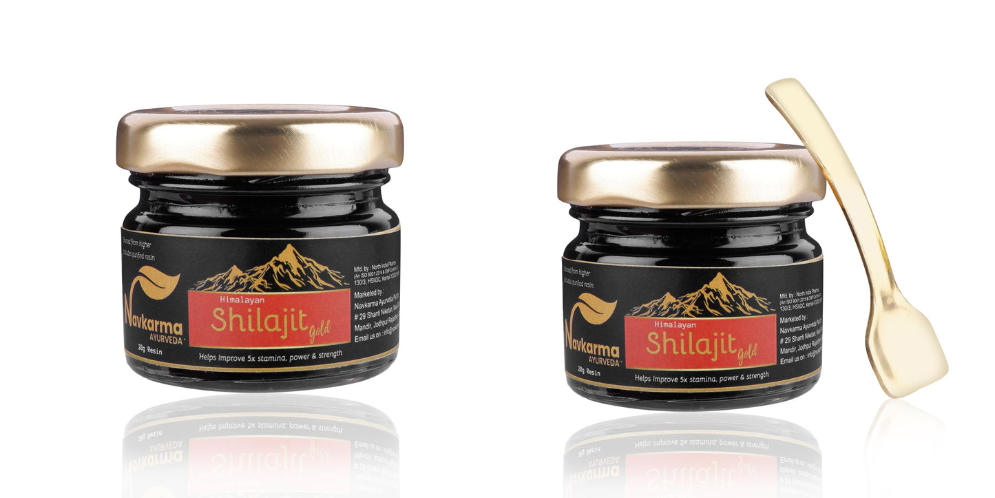 NAVKARMA SHILAJIT GOLD RESIN 20G